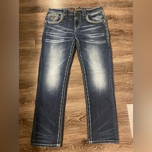 Men’s rock revival jeans